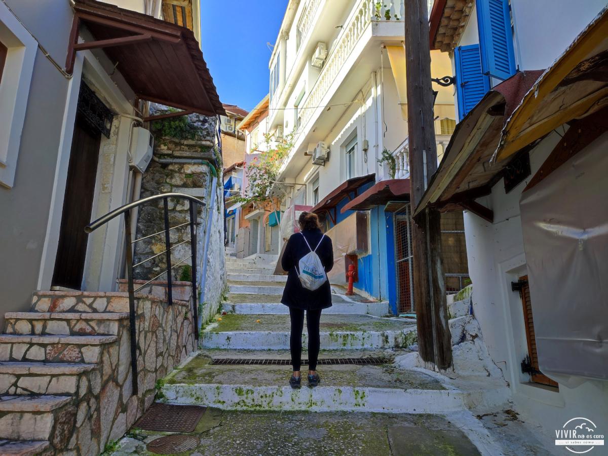 Calles de Parga (Grecia)