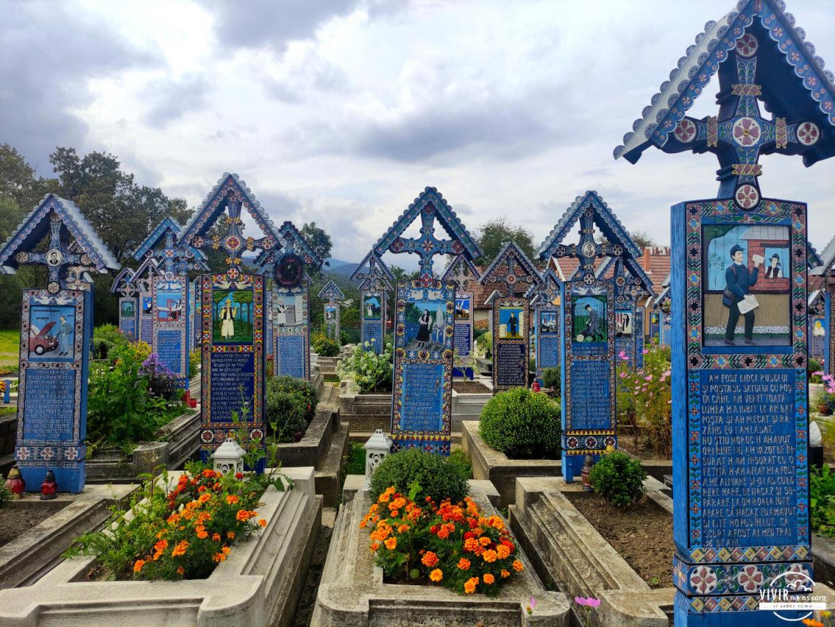 El Cementerio Alegre de Sapanta (Rumanía)