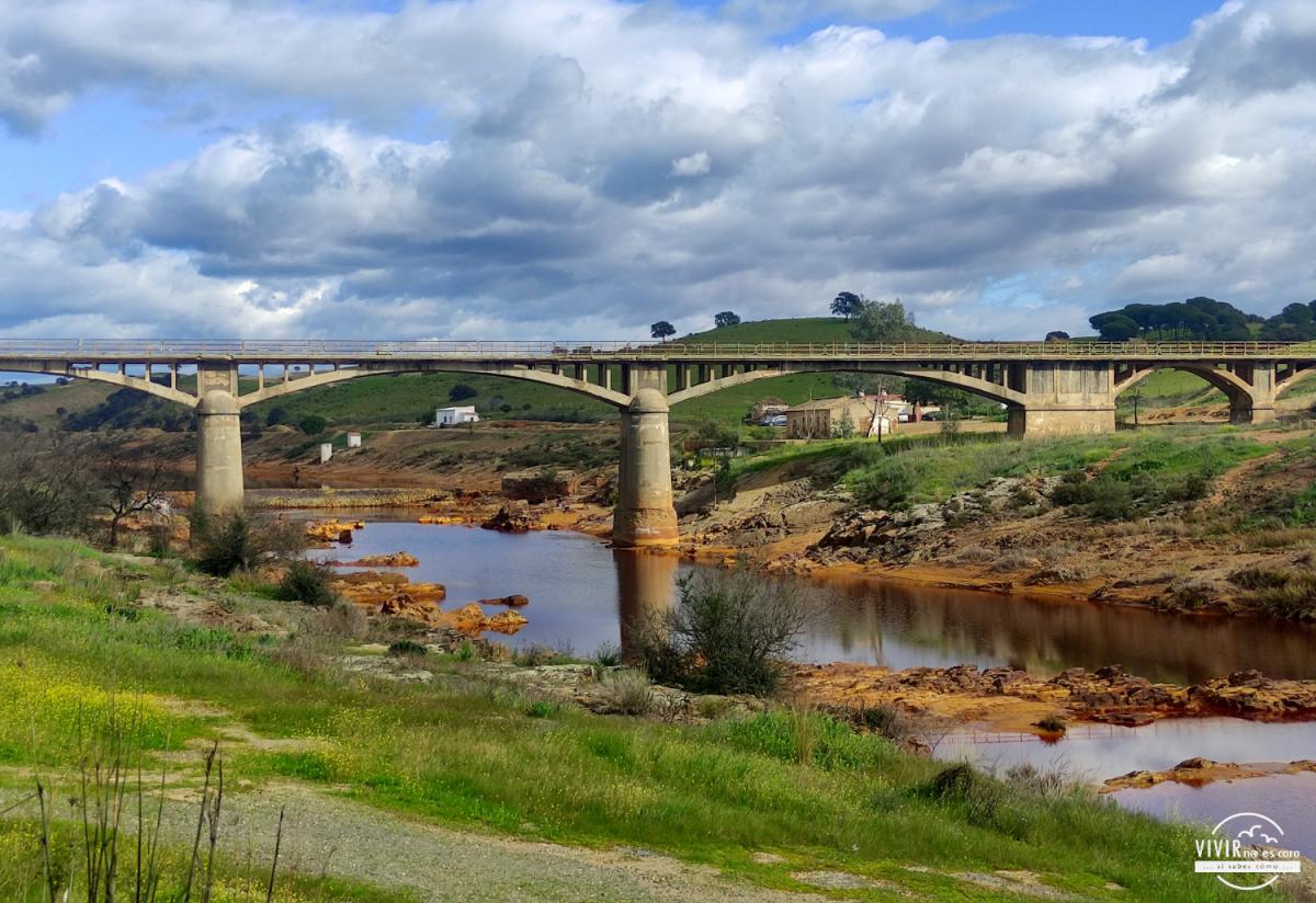 Puente Gadea en el río Tinto (Huelva)