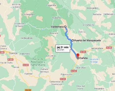 Ruta en coche por el paisaje ilustrado de Cuenca